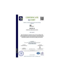 QMS ISO 9001 certificate